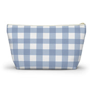  Gingham blue Grandmillennial Travel Bag