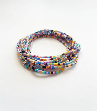 hope unwritten colorful stretch bracelets