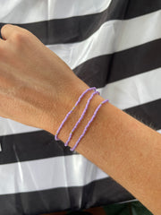 light purple bracelets